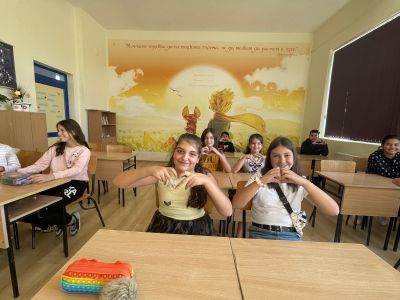 Класна стая начален етап 4 а клас - ОУ Граф Н. Игнатиев - Граф Игнатиево, Пловдив
