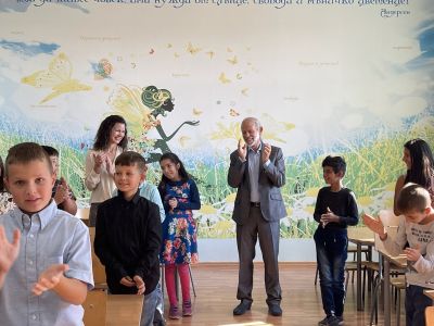 Класна стая начален етап 4 б клас - ОУ Граф Н. Игнатиев - Граф Игнатиево, Пловдив