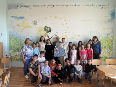 Класна стая начален етап 4 б клас - ОУ Граф Н. Игнатиев - Граф Игнатиево, Пловдив